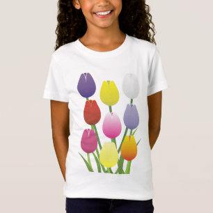 チューリップの花 Tシャツ