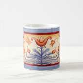 チューリップの芸術のマグ コーヒーマグカップ (中央)