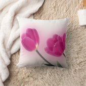 チューリップの装飾用クッション クッション (ブランケット)