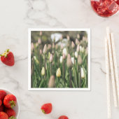 チューリップの開花開始 スタンダードカクテルナプキン (インサイチュ)