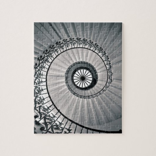 チューリップの階段、女王の家グリニッジ ジグソーパズル (縦)