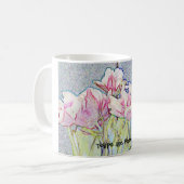 チューリップは永遠です! コーヒーマグカップ (正面左)