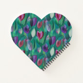 チューリップを忍び込む ノートブック (裏面)