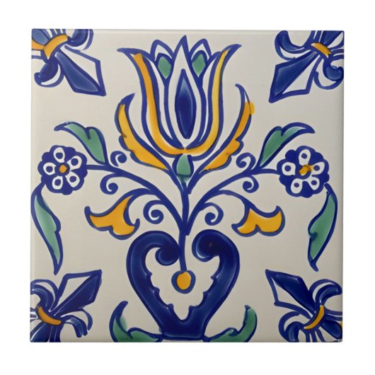 チューリップアートタイルデザイン タイル (正面)