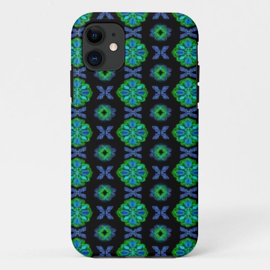 チューリップアートデコインレトロスタイル Case-Mate iPhoneケース (裏面)