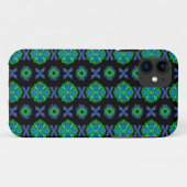 チューリップアートデコインレトロスタイル Case-Mate iPhoneケース (裏面(横))