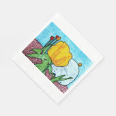 チューリップインガーデンペーパーナプキン スタンダードランチョンナプキン (角)