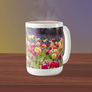 チューリップイン春 コーヒーマグカップ