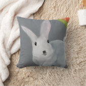 チューリップウサギ クッション (ブランケット)