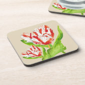 チューリップエステッラリジャンベルドオンザコースターセット コースター (左側)