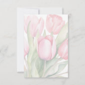 チューリップエレガントファースト聖餐式 サンキューカード (裏面)