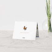 チューリップエレガントフィールドあなたの損失に申し訳ない悔やみや弔慰 カード (裏面)