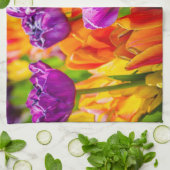 チューリップエンチャント12a キッチンタオル (折り畳み)