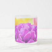 チューリップエンチャント15 フロストグラスマグカップ (中央)