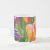 チューリップエンチャント17 フロストグラスマグカップ (正面左)