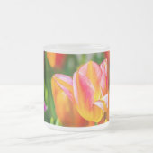 チューリップエンチャント17 フロストグラスマグカップ (中央)