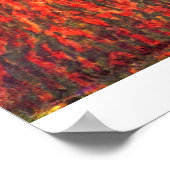 チューリップオブホランドバイクロードモネ ポスター (角)