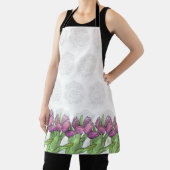 チューリップオールオーバープリントエプロン エプロン (インサイチュ)