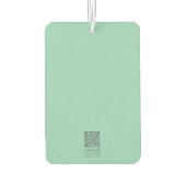 チューリップカラフルガーデンバイブル聖なる書物、 経典 カーエアーフレッシュナー (裏面)