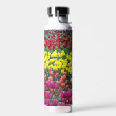チューリップカラフルガーデンフローラ ウォーターボトル (左面)