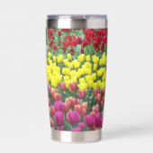 チューリップカラフルガーデンフローラ 保温保冷タンブラー (正面)