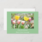 チューリップカラフルギフト券 (正面/裏面)