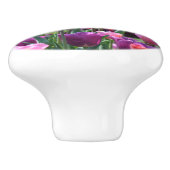 チューリップカラフルドレスサーノブ セラミックノブ (側面)