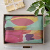 チューリップカラフルフラワーズチューリップ 薄葉紙 (ギフト)