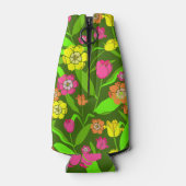 チューリップカラフルフラワープリント ボトルクーラー (裏面)