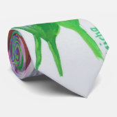 チューリップカラフル芸術的花 ネクタイ (ロール)