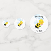 チューリップガーデンでミツバチ コンフェッティ (正面)