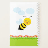 チューリップガーデンでミツバチ プランナー手帳 (裏面)