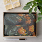 チューリップガーデンのデコパージュにかわいいゴールデンレトリバー 薄葉紙 (ギフト)