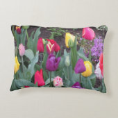 チューリップガーデンアクセント枕 アクセントクッション (裏面)