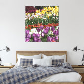 チューリップガーデンキャンバスプリントプリント キャンバスプリント (インサイチュ (寝室))