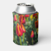 チューリップガーデンテクスチャ 缶クーラー (缶裏面)