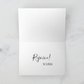 チューリップガーデンハッピーイースター恵み シーズンカード (内部)