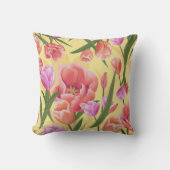 チューリップガーデン クッション (正面)