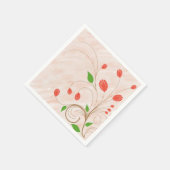 チューリップガーデン スタンダードカクテルナプキン (角)