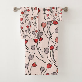 チューリップガーデン バスタオルセット