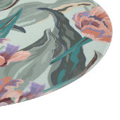 チューリップガーデン：ヴィンテージ大きな花 カッティングボード (角)