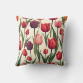 チューリップクッション、枕 クッション (裏面)