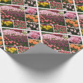 チューリップコラージュティッシュペーパー ラッピングペーパー (角)