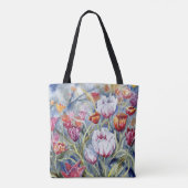 チューリップショルダートート トートバッグ (裏面)