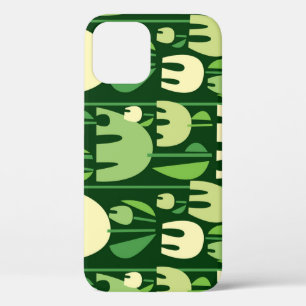 チューリップスカンジナビアスタイルパターン iPhone 12ケース