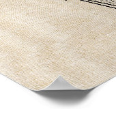 チューリップスケッチキャンバス花ポスター ポスター (角)