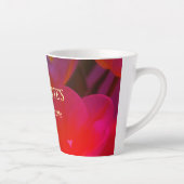 チューリップスモールフローラ名とお気に入りのラテマグカップ カフェラテマグ (右)