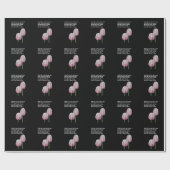 チューリップスワークラブダンスライブ感動的引用文 ラッピングペーパー (フラット)