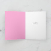 チューリップス誕生日 カード (内部)