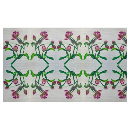 チューリップタイトマウス生地 ファブリック (ファットクウォーター)